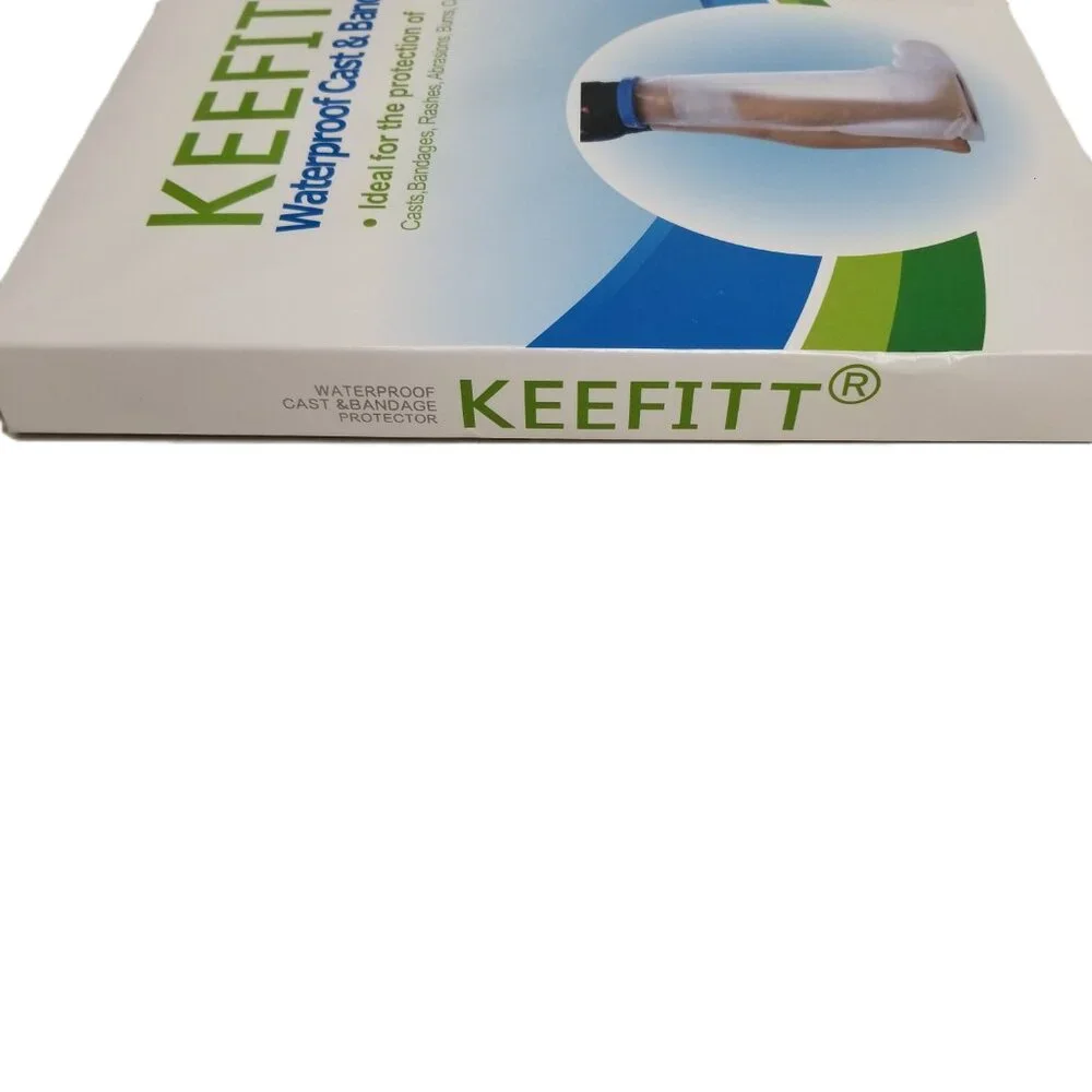 Keefitt Waterproof Cast Bandage Protector Adult Long Leg Wound Cover Shower